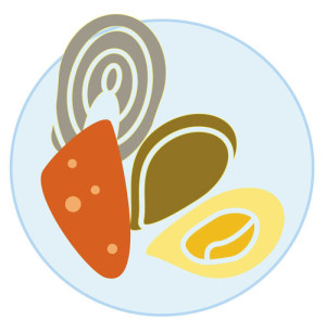 肝臟、蜆肉、蠔是含量較高的食物例子。 