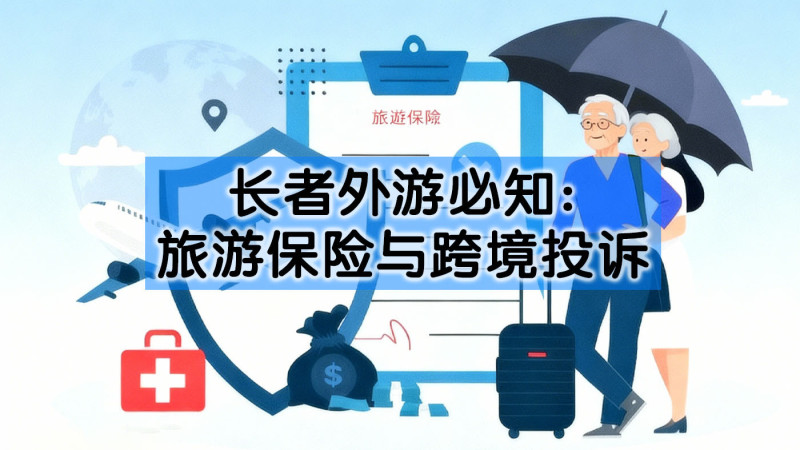 长者外游必知：旅游保险与跨境投诉